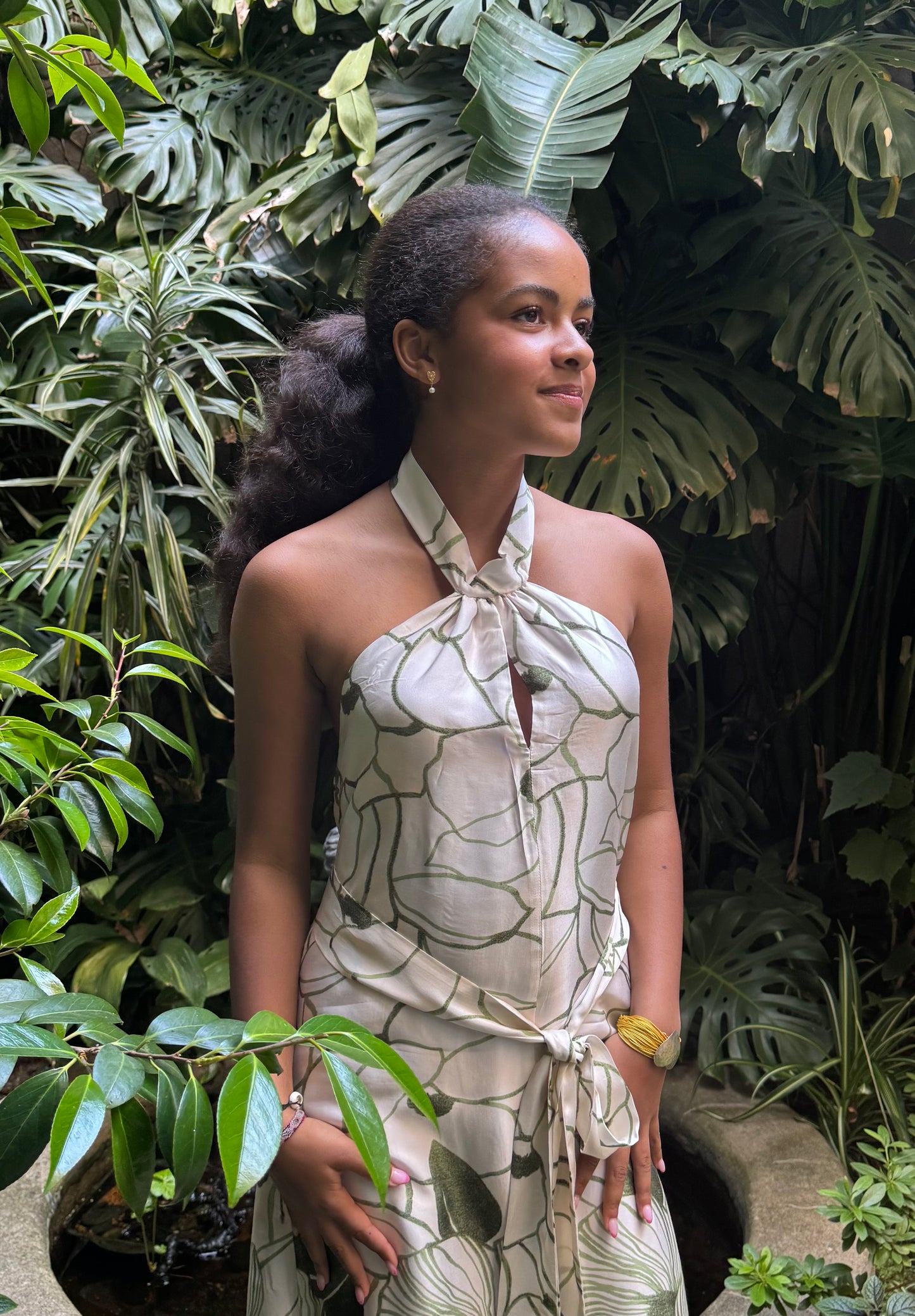 Tropical Bloom Dress