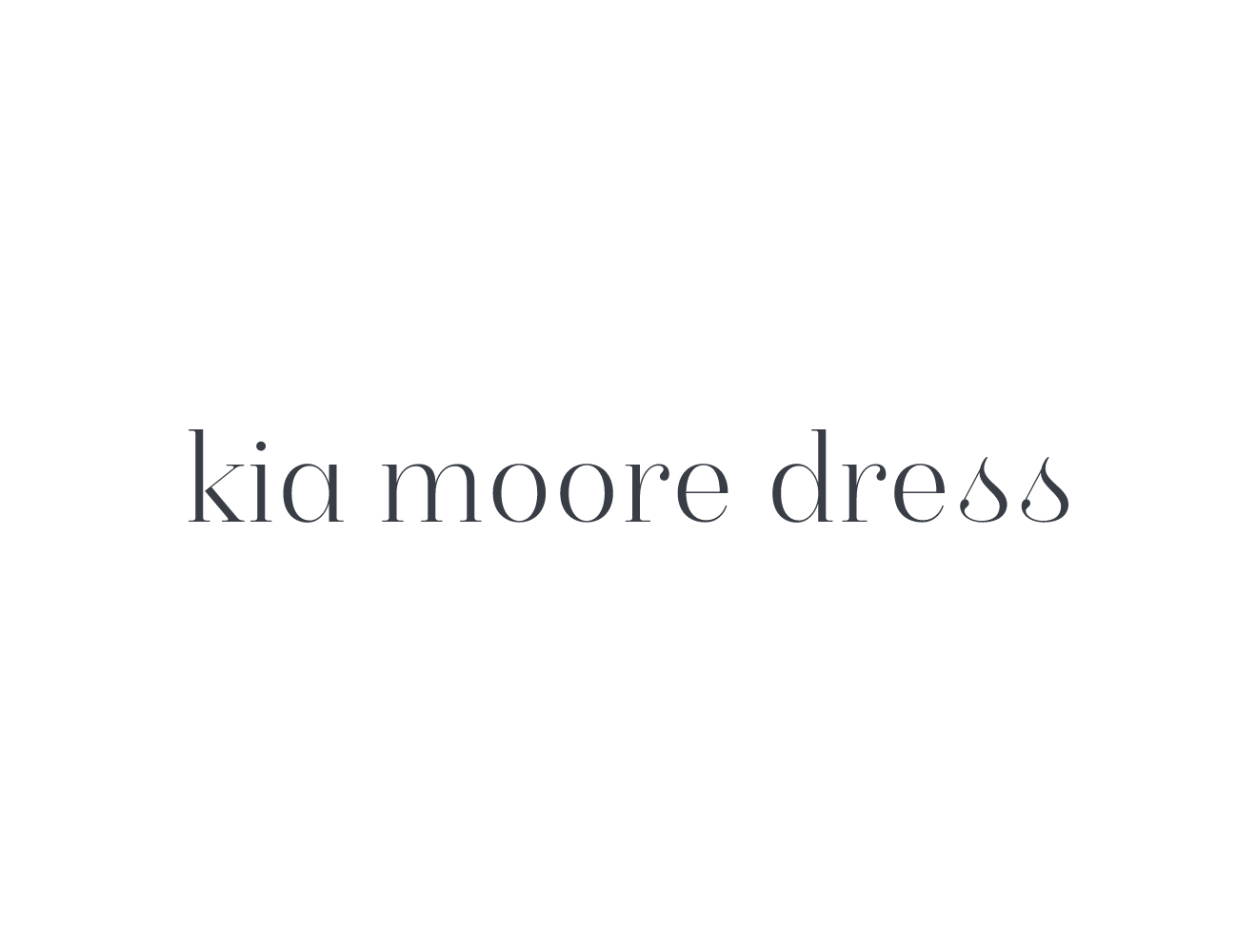 kia moore dress