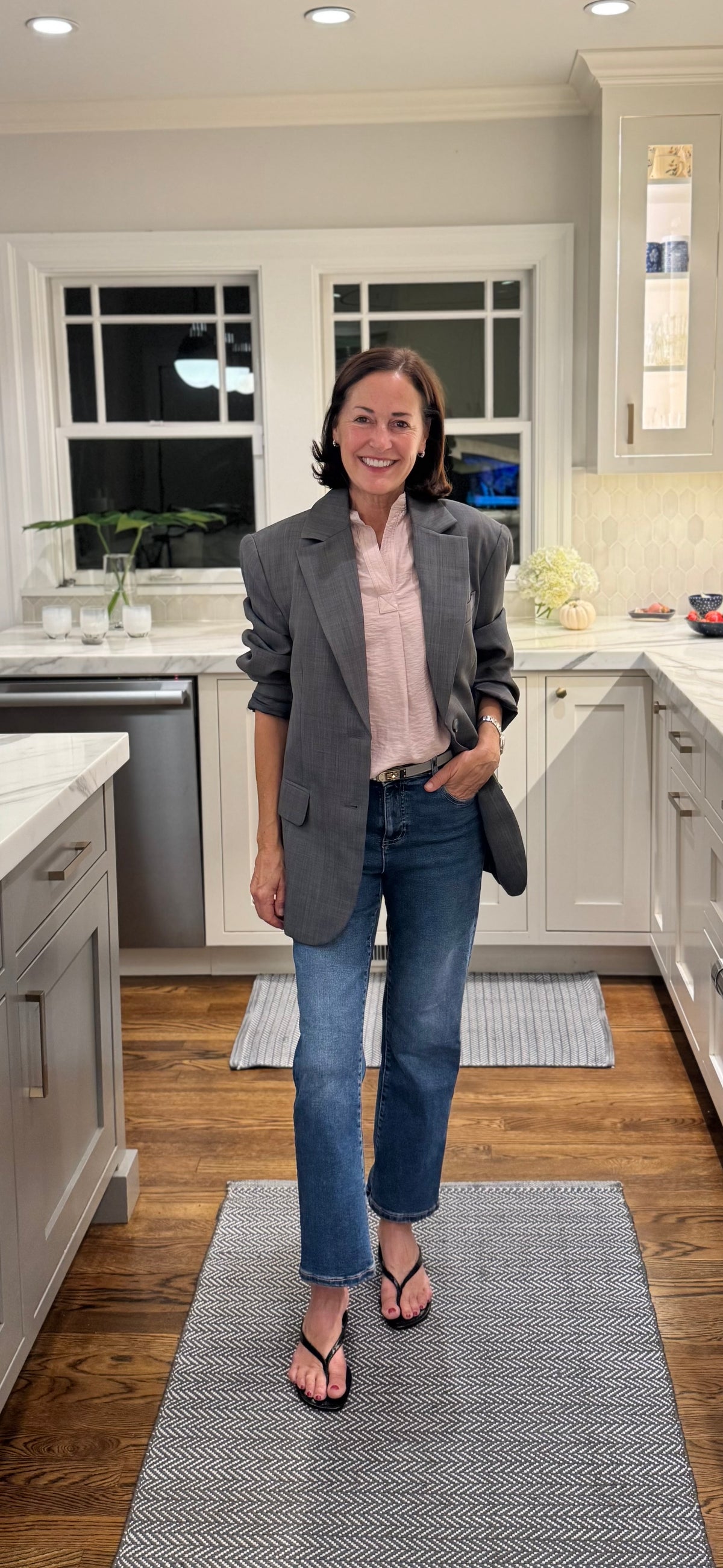 Felicia Blouse in Pale Mauve