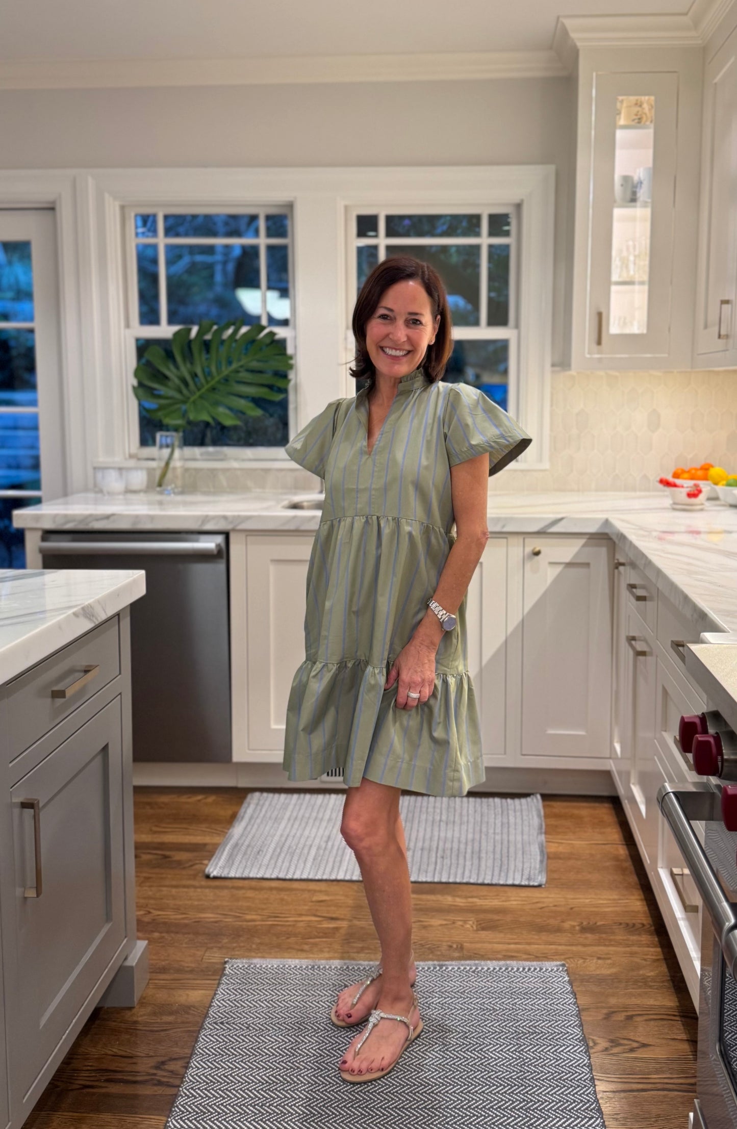 Shannon Striped Dress