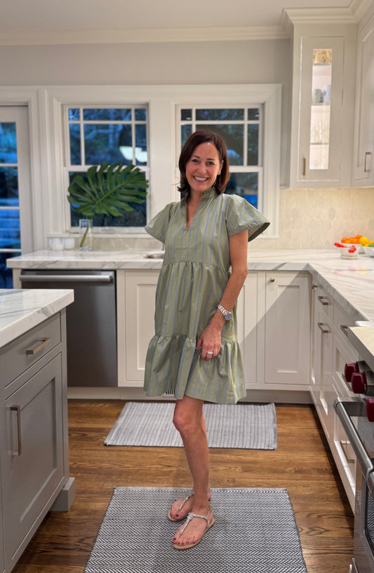 Shannon Striped Dress