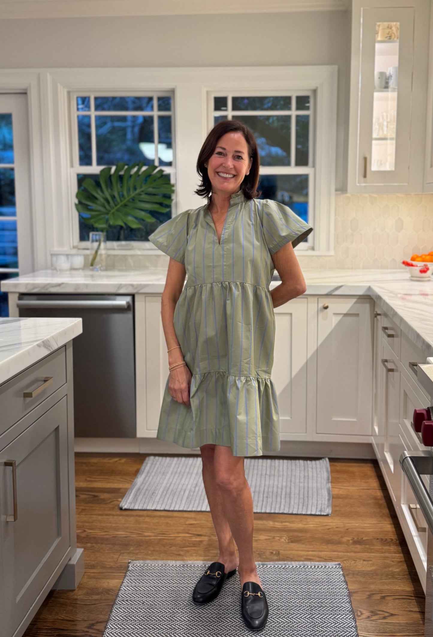 Shannon Striped Dress