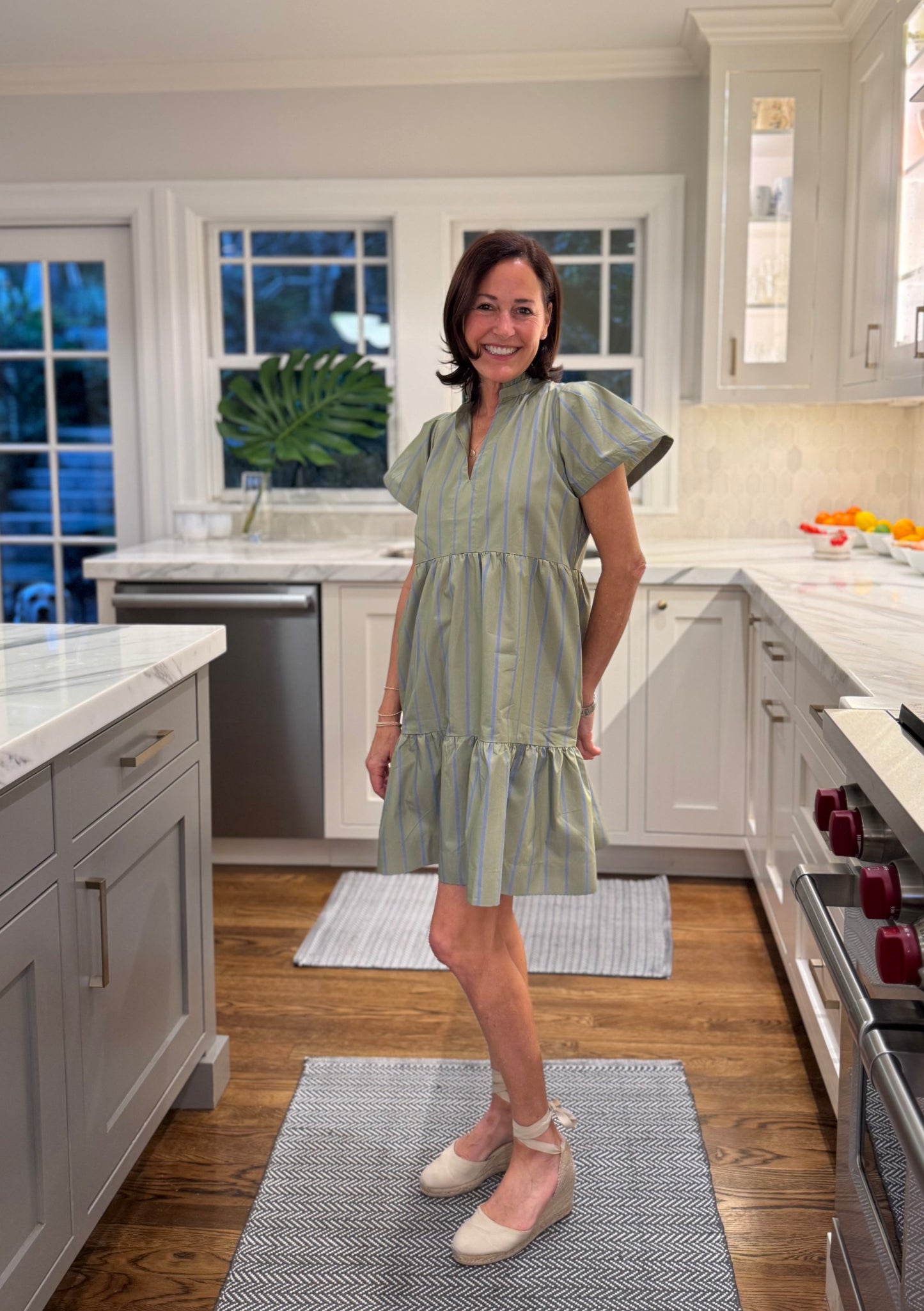 Shannon Striped Dress