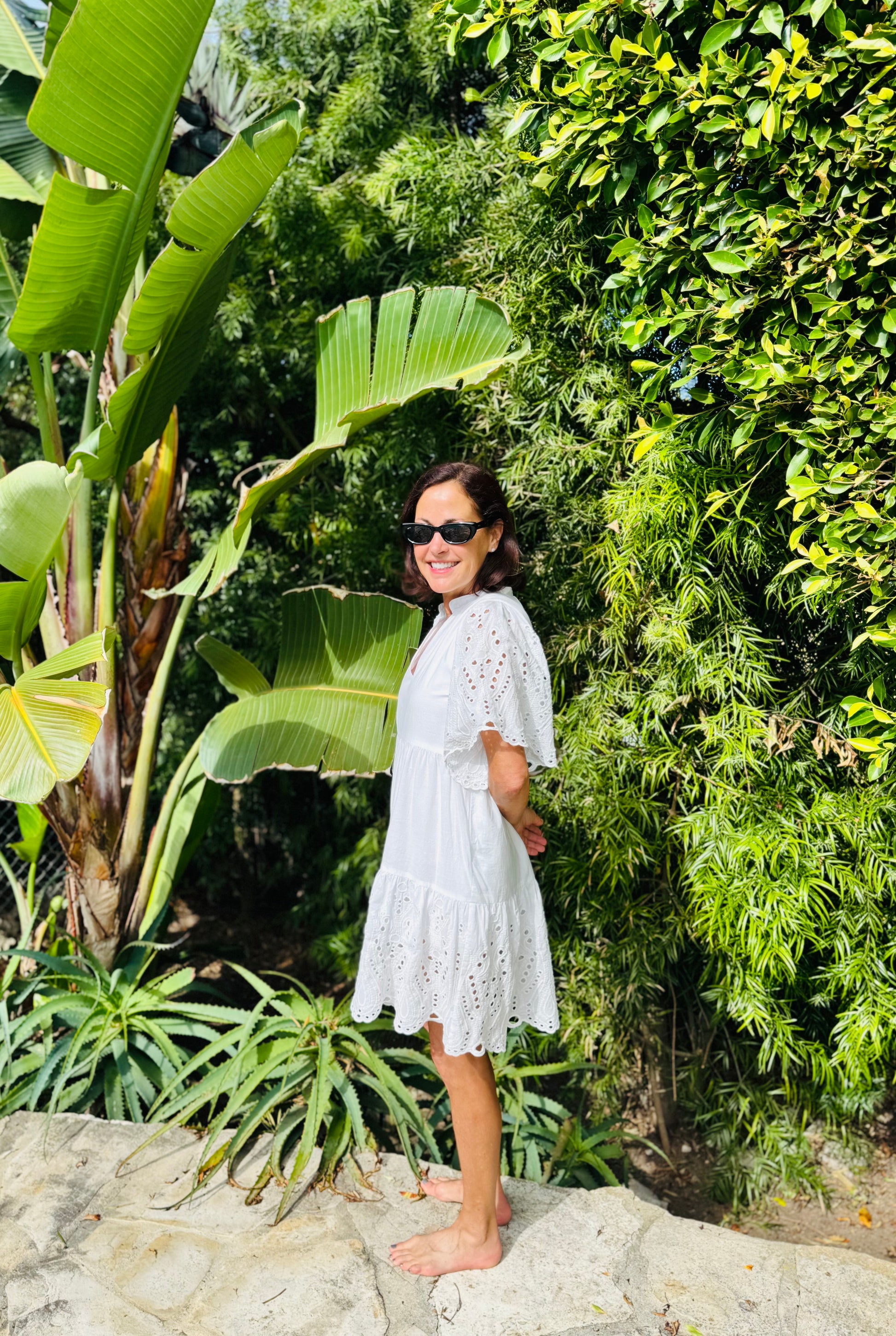 Sally Eyelet Dress