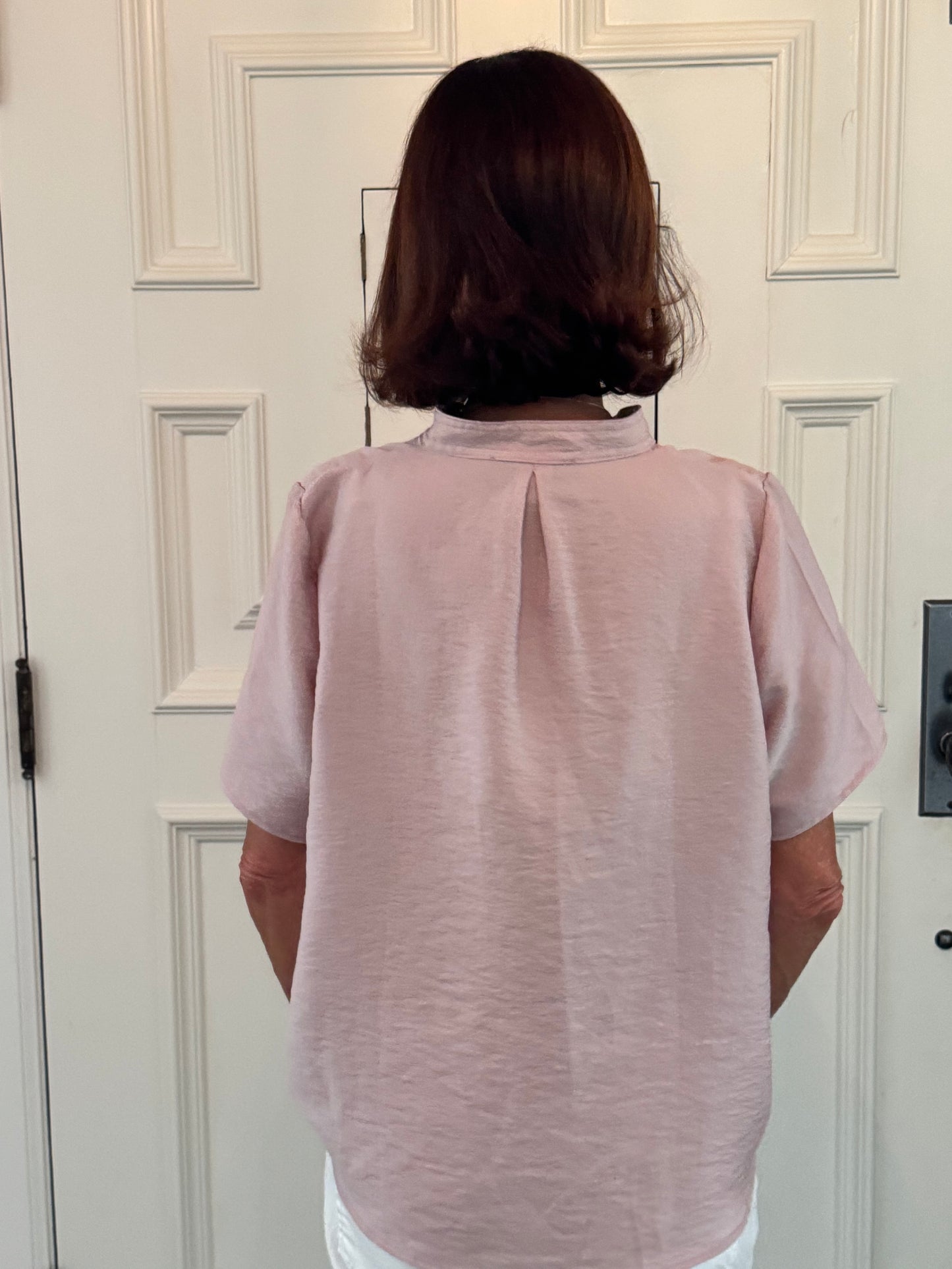 Felicia Blouse in Pale Mauve