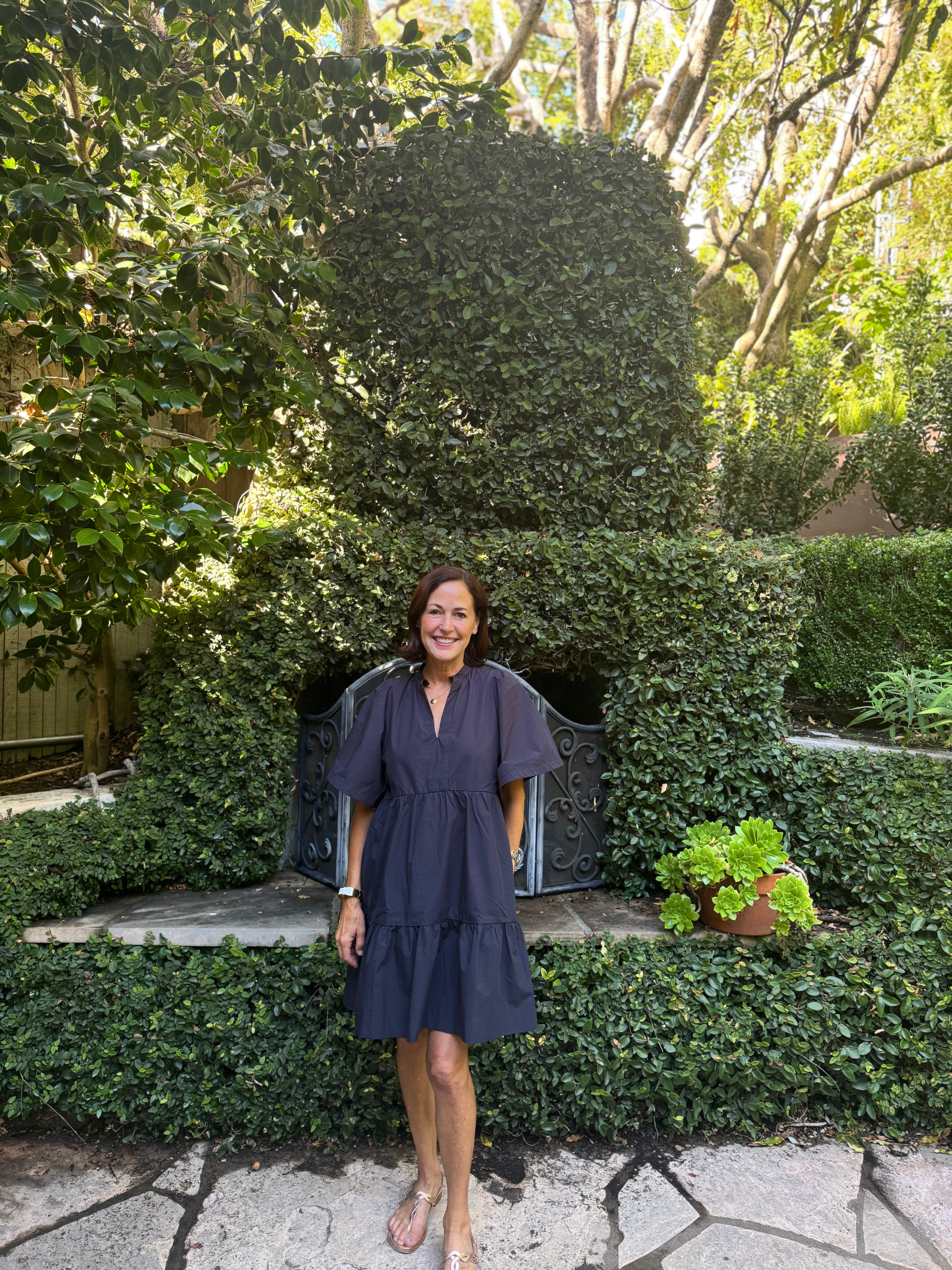 Sally Dress in Midnight Blue – kia moore dress