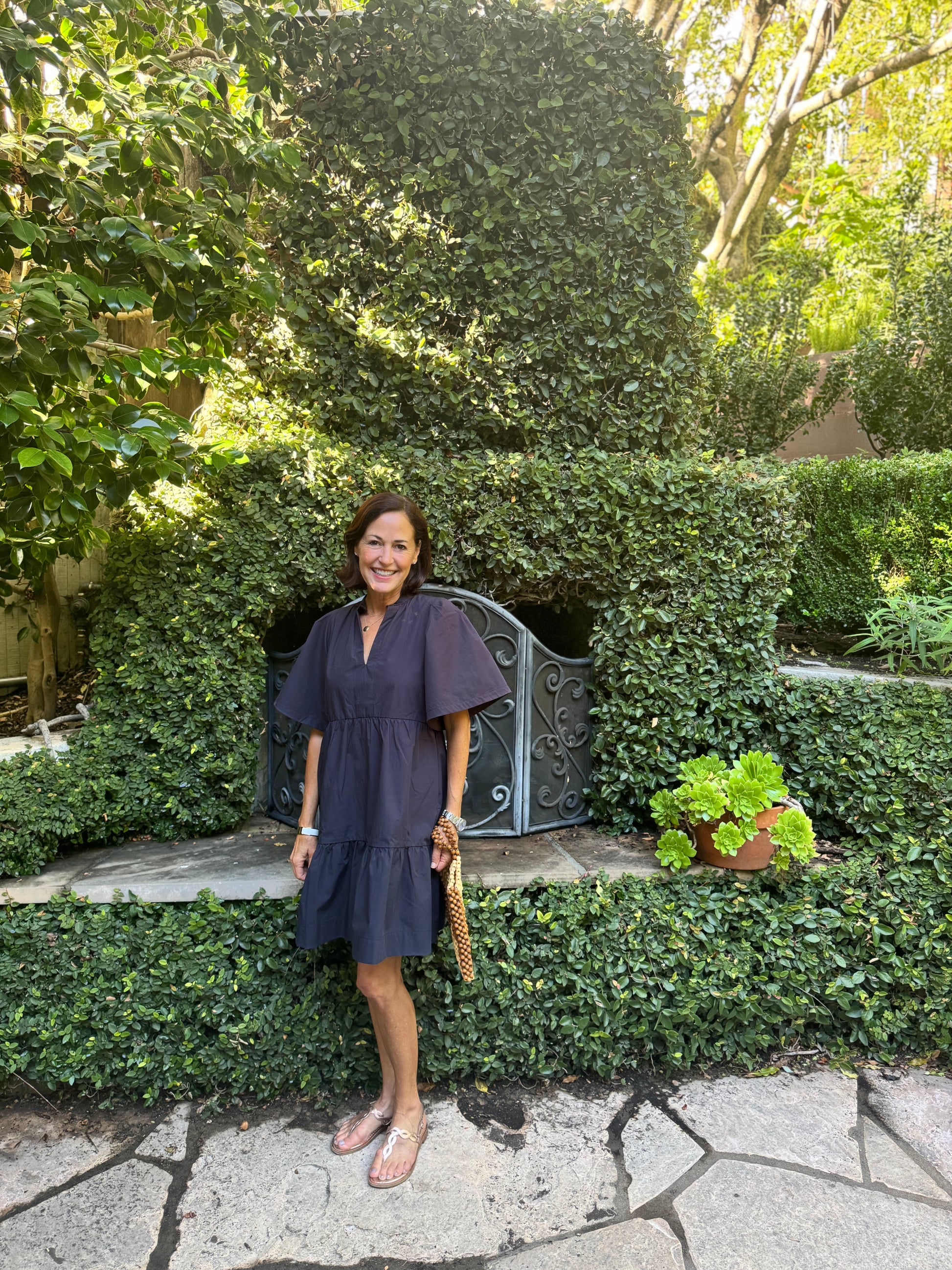 Sally Dress in Midnight Blue S
