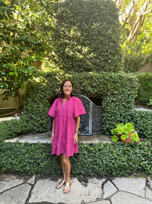 Sally Dress in Sangria (limited run)