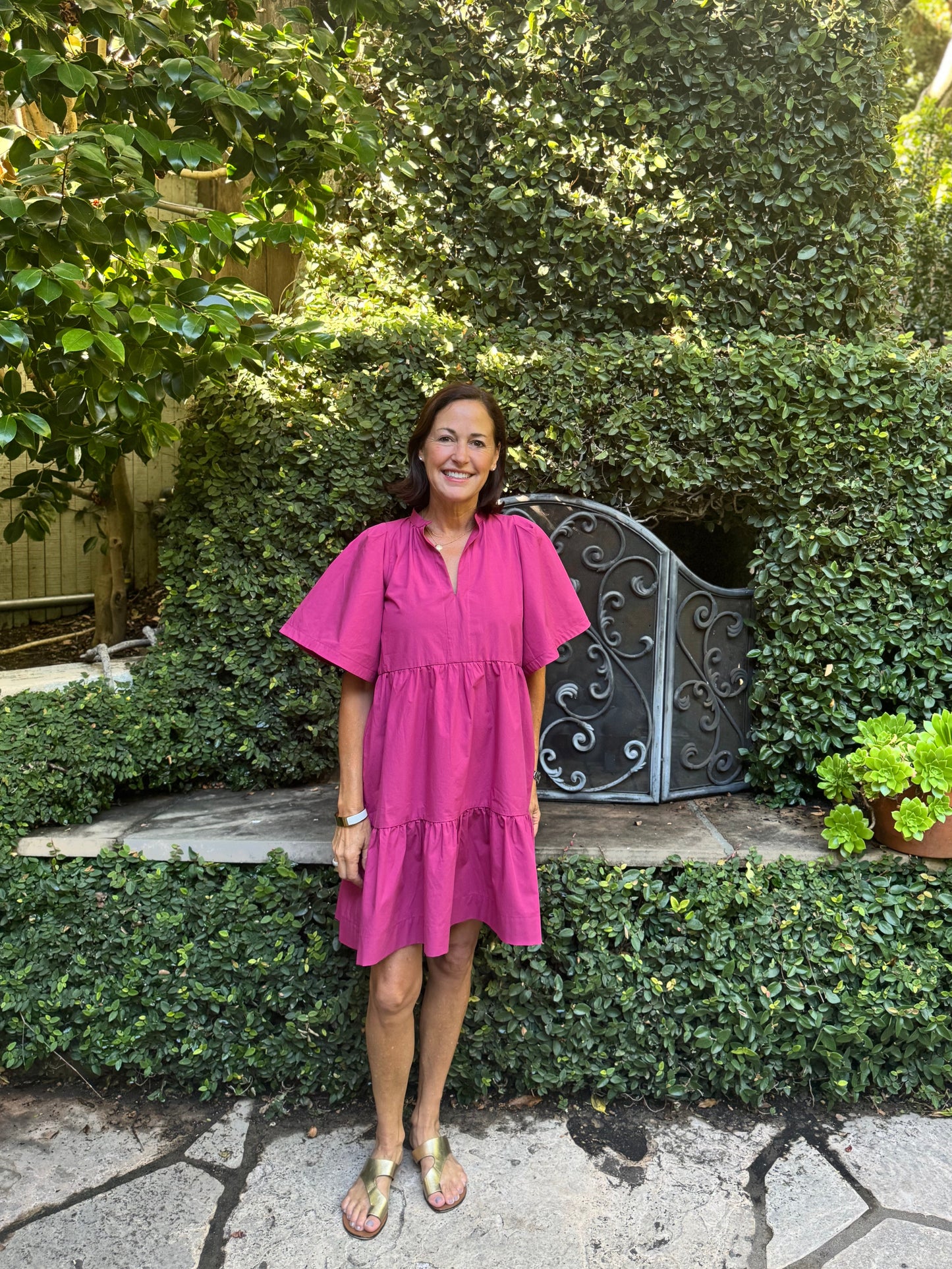 Sally Dress in Sangria (limited run)