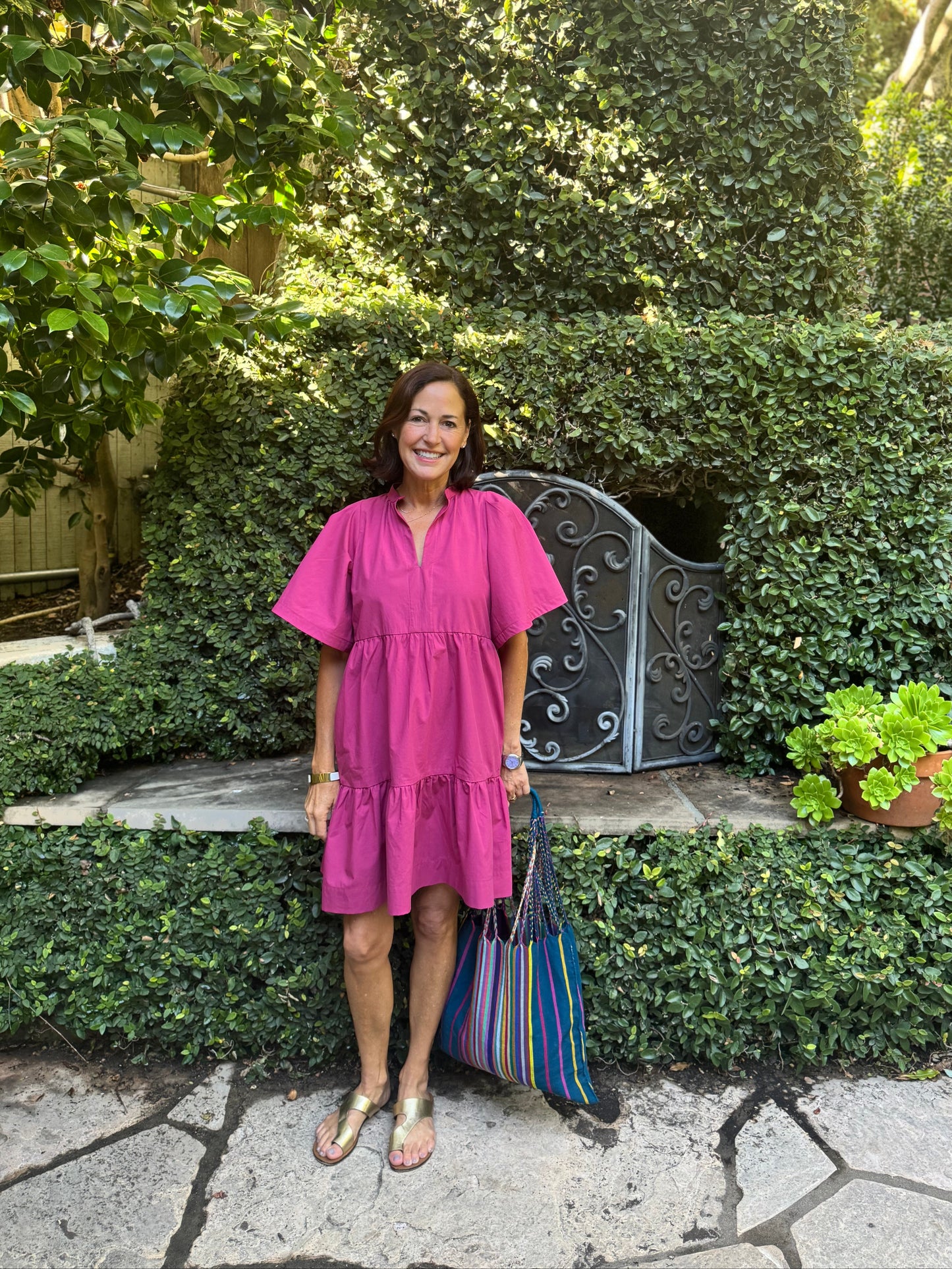 Sally Dress in Sangria (limited run)